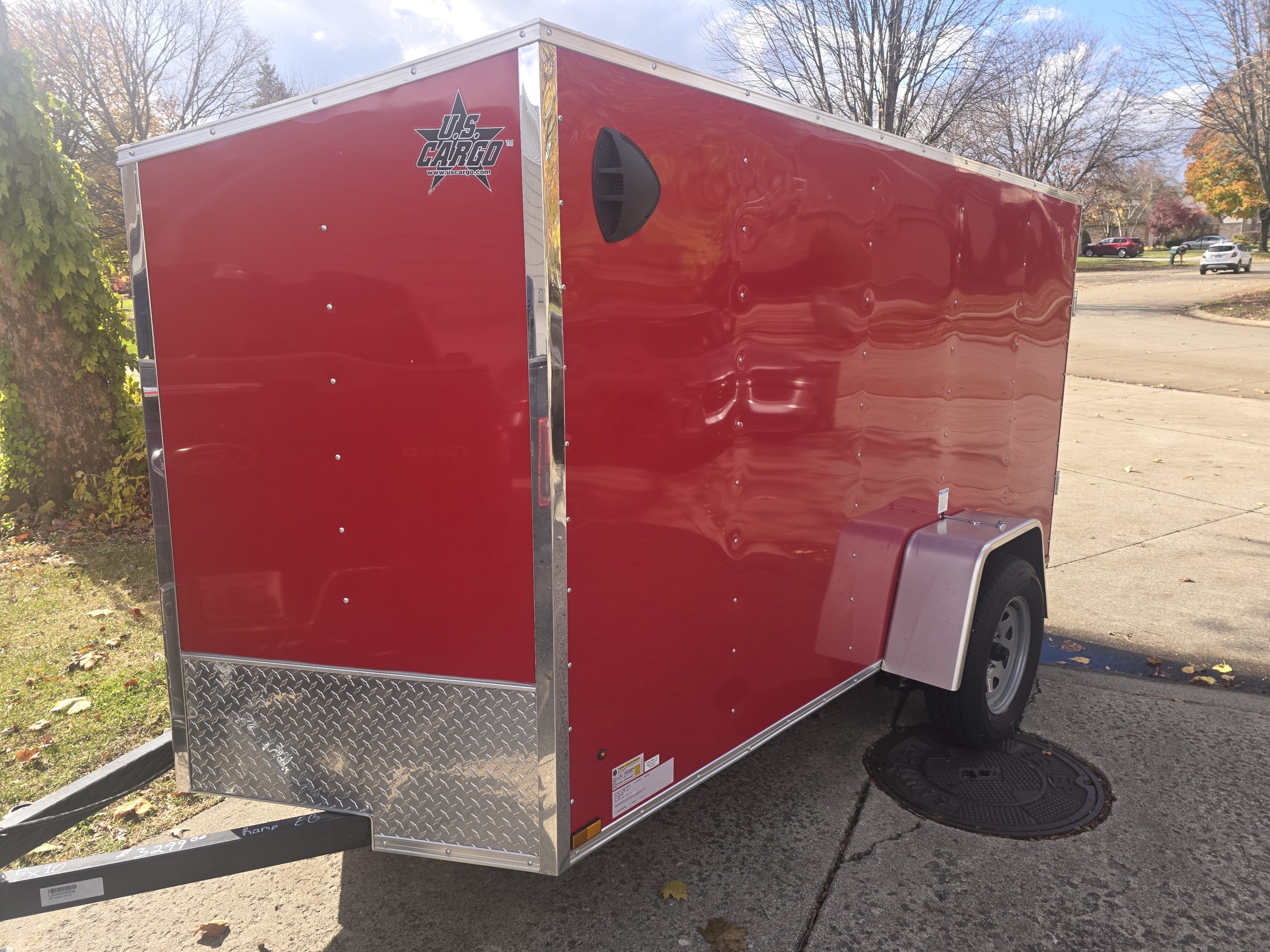 Enclosed 5x10 Trailer