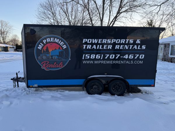 7x16 Enclosed Trailer /D