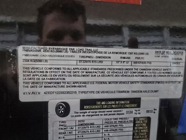 6x12 Dump Trailer 0/D